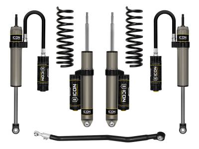ICON Vehicle Dynamics - ICON K212543 Stage-3 2.5" Front/Rear Suspension Coil Lift for 14-22 RAM 2500 4WD