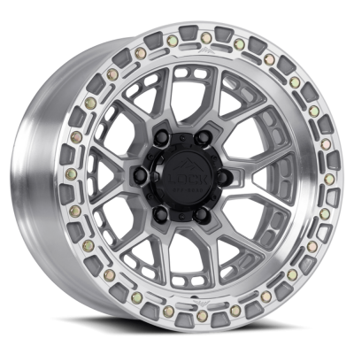 Lock Off-Road - Lock Off-Road COMMANDO-2169MC LC12 Commando 20x10 6x5.5 18mm Machined