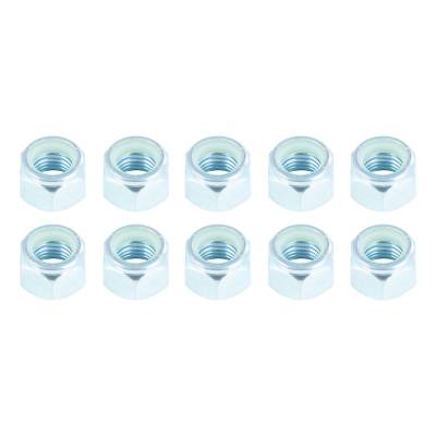 CURT - CURT 2025047558 Trailer Suspension Hex Lock Nut 1"-8 Thread Size 10Pc