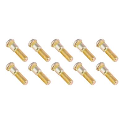 CURT - CURT 2025027414 Axle Wheel Stud 0.689" Knurl 9/16"-18 2-5/16" Shoulder 10Pc