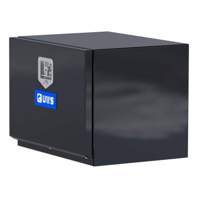 UWS - UWS ST-TBUB-24-BLK Gloss Black Steel 24" Single-Door Underbody Tool Box