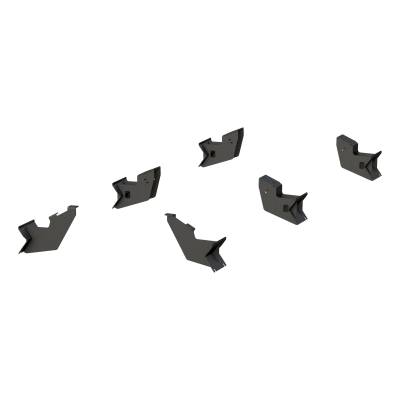 ARIES - ARIES 3025151 ActionTrac Mounting Brackets Black Steel 650lb Capacity
