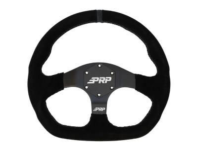 PRP - PRP G251 Comp-R Flat Suede Steering Wheel 13" Dia Deep Dish 6-Bolt