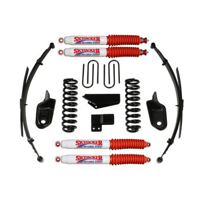 Skyjacker - Skyjacker 184BKS-H 4" Rear Suspension Lift Kit w/Shock for 80-96 Ford Bronco