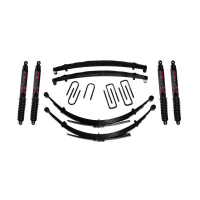 Skyjacker - Skyjacker D600CDKS6-B 6" Suspension Lift Kit w/Shock for 87-91 Dodge W250 W350