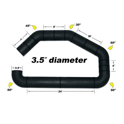 Airaid - Airaid 100-350 Air Intake Tube