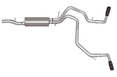 Gibson Performance Exhaust - Gibson 5668 Dual Extreme Exhaust for 18-20 Chevy Tahoe 15-20 & GMC Yukon