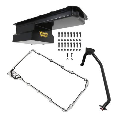 Weiand - Weiand 5028WND Drag Racing Oil Pan