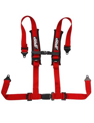 PRP - PRP 4-Point 2" Safety Belt Harness Buckle Latch Red Each SBAUTO2R