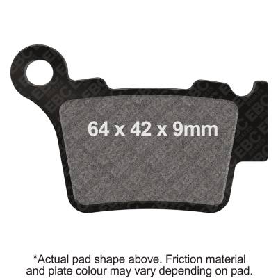 EBC Motorcycle Brakes - EBC Motorcycle Brakes MXS368 MXS Off Road Race Sintered Pads