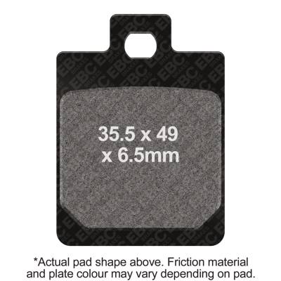 EBC Motorcycle Brakes - EBC Motorcycle Brakes SFA260 SFA Series Scooter Organic Pads