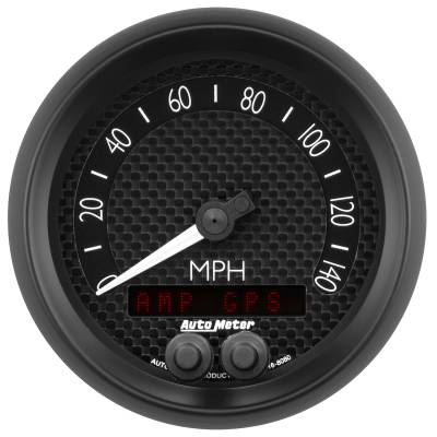Equus - Equus E8080 Tachometer 5" 10K RPM 270 Sweep Elec White Silver 8000 Series