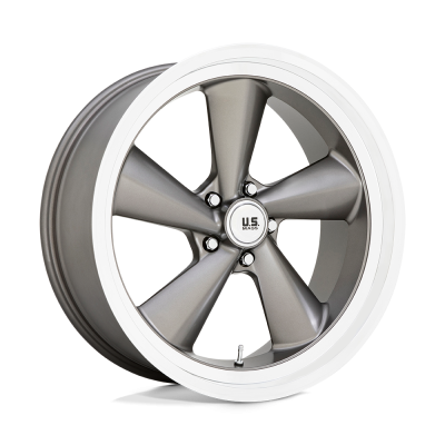 US Mag 1PC - US Mag Wheels U13722057357R U137 TS 22x10.5 5x5.0 0mm Anthracite/Milled