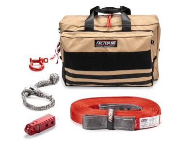 Factor 55 - Factor-55 00485-01-LARGE OWYHEE Recovery Kit Red Hitchlink/Large Bag