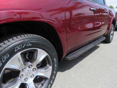 APS - APS WB06TAG4B T-Series Running Boards Black for 22-25 Ford Maverick