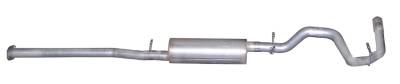 Gibson Performance Exhaust - Gibson Performance 315604 Single Cat-Back Exhaust System Aluminized