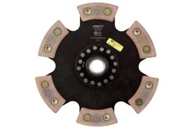 Advanced Clutch - Advanced Clutch 6240006 ACT 6 Pad Rigid Race Clutch Disc