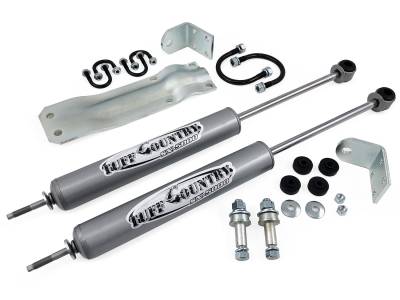 Tuff Country - Tuff Country 66391 Dual Steering Stabilizer In Line Style for 94-01 RAM 1500 4WD