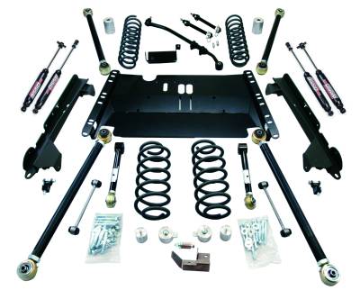 TeraFlex - TeraFlex 1249382 3" Enduro LCG Long Arm Suspension Lift Kit for Jeep Wrangler LJ