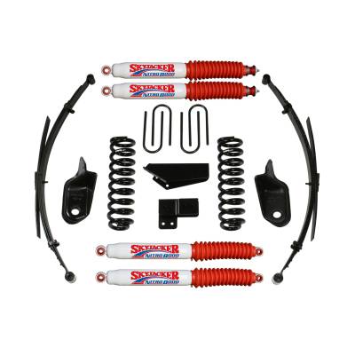 Skyjacker - Skyjacker 184BKS-N 4" Rear Suspension Lift Kit w/Shock for 80-96 Ford Bronco