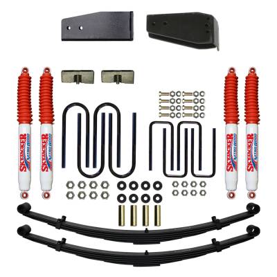 Skyjacker - Skyjacker F840TK-N 4" Suspension Lift Kit w/Shock for 80-98 Ford F250/F350