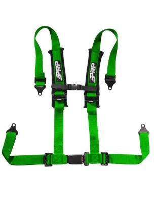 PRP - PRP 4-Point 2" Safety Belt Harness Buckle Latch Green Each SBAUTO2GN