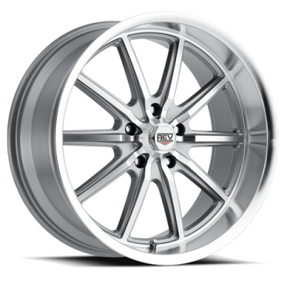 REV Wheels - REV Wheels 110S 17x7 5x4.75 0mm Anthracite 110S-7706100