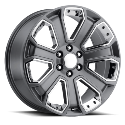 REV Wheels - REV Wheels 588S-2298328 588S 22x9 6x5.5 28mm Anthracite