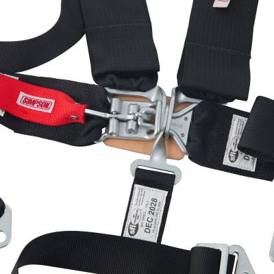 Simpson Safety - Simpson Safety 29061BKH 62" Latch/Link 5-Point Safety Harness Black