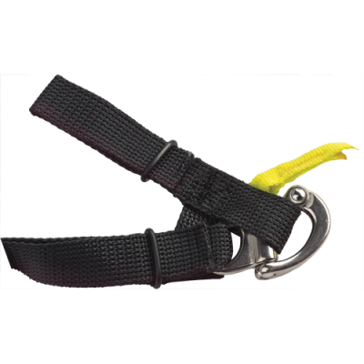 Simpson Safety - Simpson Safety HYQR Hybrid Quick Release Tether Black