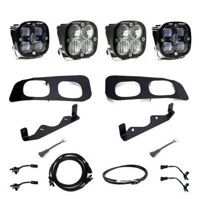 Baja Designs - Baja Designs 448227UP Squadron SAE/Squadron Pro Dual Fog Pocket Light Kit