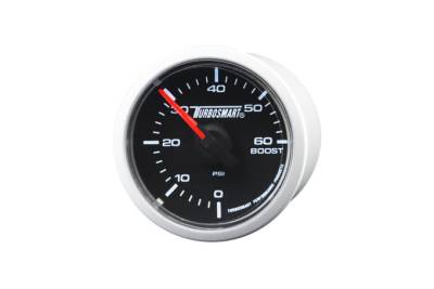 Turbosmart - Turbosmart TS-0701-1012 Electronic Vacuum/Boost Gauge Stepper Motor 60Psi
