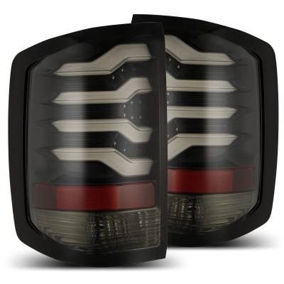 AlphaRex - AlphaRex 620010 JetBlack LED Taillights for Chevy Silverado & GMC Sierra