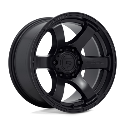 Fuel 1PC - Fuel Off Road D766 RUSH 18x9 5x5.0 1mm Satin Black D76618907550