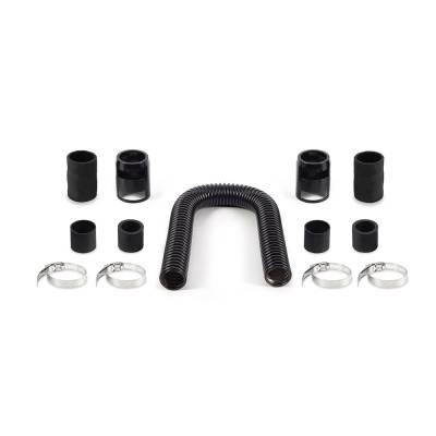 Mishimoto - Mishimoto MMAH-U24BK Universal Flexible SS Radiator Hose Kit 24" Black