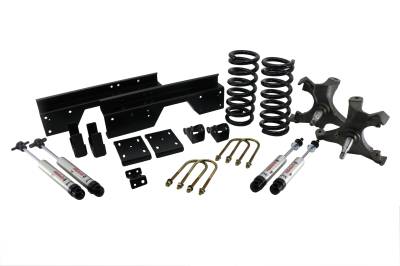 Ridetech - Ridetech 11370110 StreetGrip Suspension System for 88-98 C1500 HD Spindle 10bolt