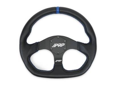 PRP - PRP G241 Comp R Steering Wheel Leather Grip 13" Dia 6-Bolt Black