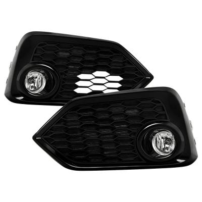 Spyder Auto - Spyder Auto 9043321 OEM Fog Light w/Switch Clear for 17 Honda Civic
