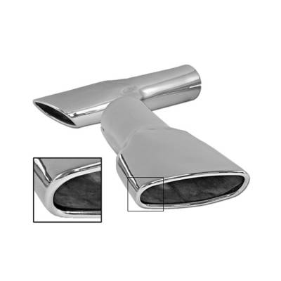 Scott Drake - Scott Drake D0ZZ-5255-A 1970 Ford Mustang Exhaust Tail Pipe Tip