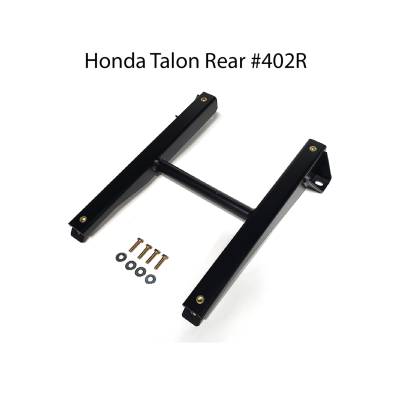 Simpson Safety - Simpson Safety 402R Rear UTV Seat Mount Brackets Black for Honda Talon