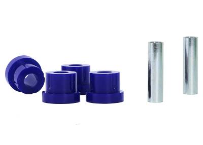 SuperPro - SuperPro SPF0109K Front Leaf Spring & Shackle Bushing Kit for 59-87 CJ5/CJ6/CJ7