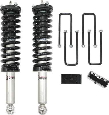 Freedom Off-Road - Freedom FO-T805-KIT 3" Front Strut & 2" Rear Blocks w/U-Bolts for 96-04 Tacoma
