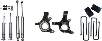 Freedom Off-Road - Freedom O/R FO-G501-RWD-KIT 3/2" F/R Lift Kit w/Shocks for 99-06 Chevy/GMC RWD