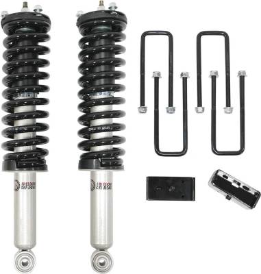 Freedom Off-Road - Freedom FO-T804F35+FO-U30130+FO-G401 3.5"F Struts w/3"R Blocks for 00-06 Tundra