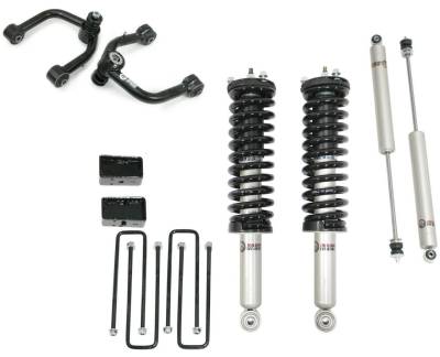 Freedom Off-Road - Freedom FO-T805-35-KIT+FO-T705FU 3.5" FR Struts w/3" RR Block for 96-04 Tacoma