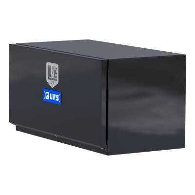 UWS - UWS ST-TBUB-36-BLK Gloss Black Steel 36" Single-Door Underbody Tool Box