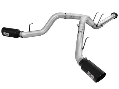 aFe Power - aFe 49-03065-B 4" Filter Back Aluminized Steel Exhaust 11-14 F250/F350 SD 6.7