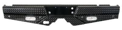 Frontier Truck Gear - Frontier Truck Gear 100-10-9011 Diamond Rear Bumper 09-14 F150 w/Sensors/Lights