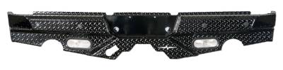 Frontier Truck Gear - Frontier Truck Gear 100-40-9004 Diamond Rear Bumper for 09-18 RAM 1500 w/Lights