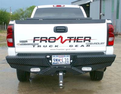 Frontier Truck Gear - Frontier Truck Gear 100-29-9007 Diamond Rear Bumper 99-06 Silverado/Sierra 1500
